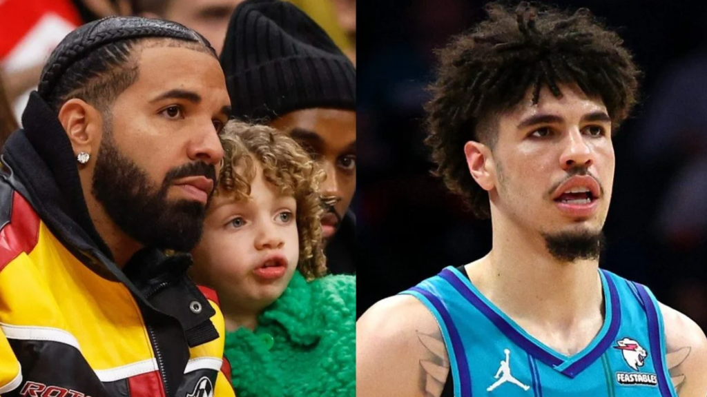 Drake's Son Adonis Gifted Lamelo Ball's Signed Jersey In Sweet Locker Room Moment