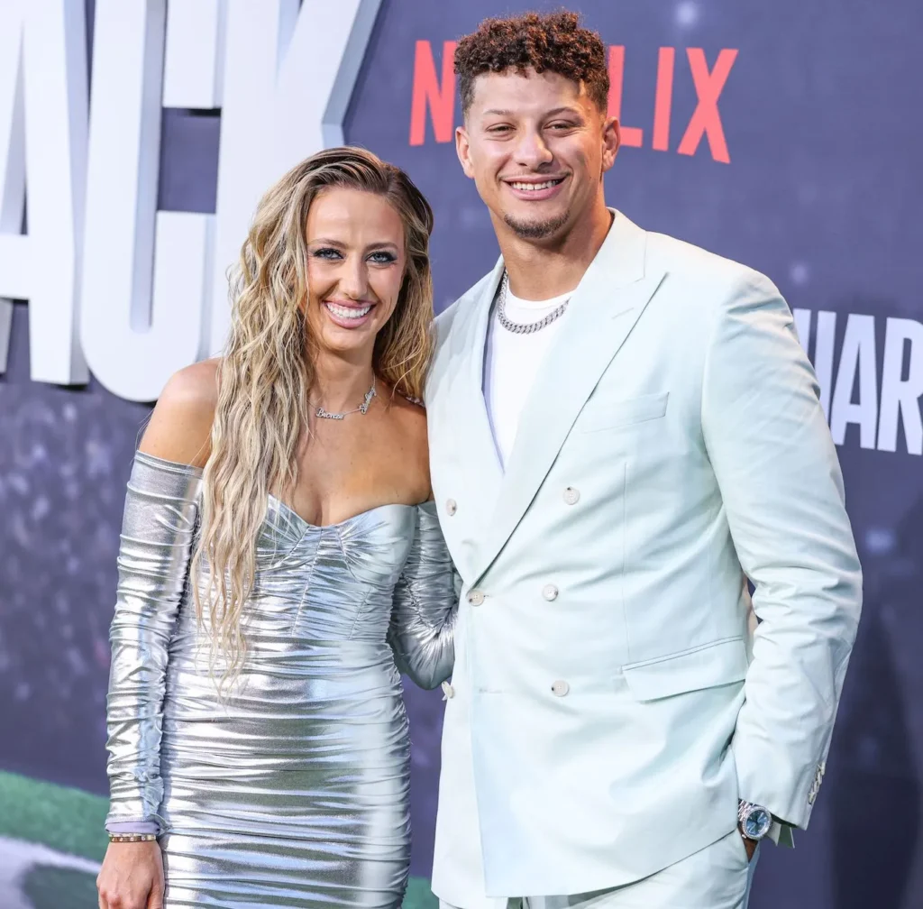 Brittany and Patrick Mahomes