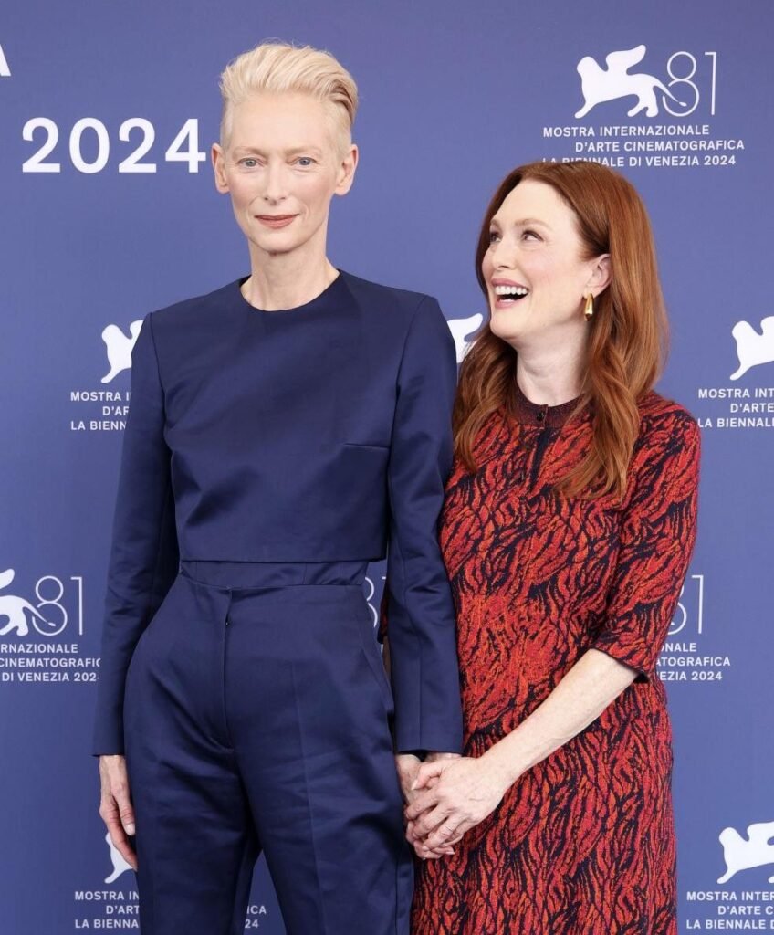 Tilda Swinton and Julianne Moore