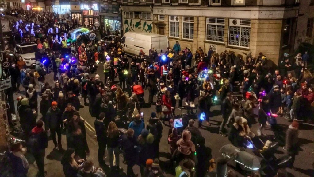 Bedminster Winter Lantern Parade.